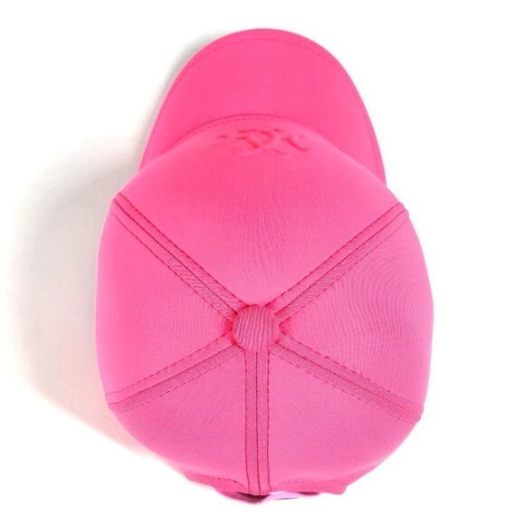HERMES Neovan Atlantic hat cap baseball cap Polyurethane / Nylon pink